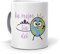 Regalo Divertido y Personalizado. Taza La Mejor Tia del Mundo. Cerámica AAA - 350 ml.