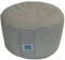 OR8 Wellness Yoga Pillow Round Floor Cushion Seating Support for Meditation Practise Relaxation with Removable Washable Cotton Cover (Grey)