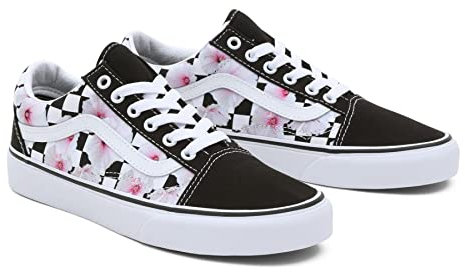 Vans VHHSBYB Baskets pour homme, Hibiscus Check Noir, 24.0~25.5 cm