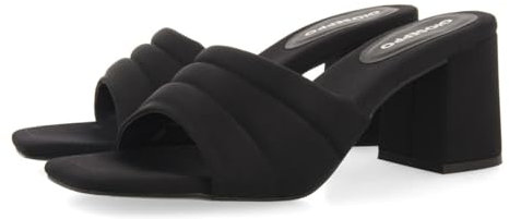 GIOSEPPO Sandalias Negras DE TACÓN DESTALONADAS para Mujer BUCODA