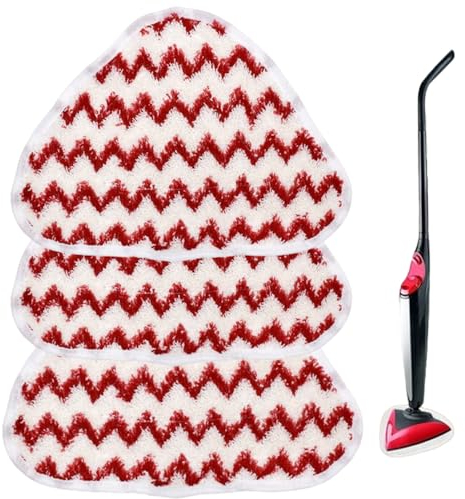 Pack Of 3 Steam Covers Steam Cleaner Replacement Cover For Vileda Steam Pack Steam Mop Replacement Cloths Steam Cleaner Replacement Covers For Vileda Catches Dirt Dust And Deposits From Your Floors