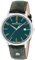 MAURICE LACROIX Eliros Date Green Herren-Armbanduhr Analog Quarz mit grünem Velours-Lederband EL1118-SS001-620-5