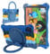 Misenya Universal 8-inch Tablet Case - Suitable for 8.0-inch Android Tablets (Teclast, Samsung) - 360° Rotating Case - Dark Blue
