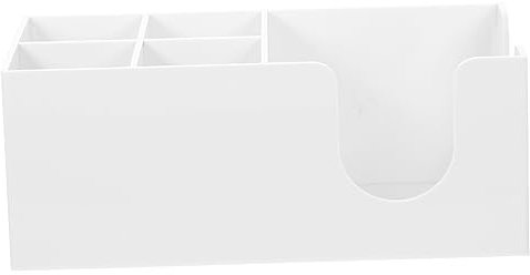 Mikinona Kaffeestation Organizer aus Kaffeebar Zubehör für t Strohhalme Tassen und Teebeutel Praktischer Teebeutel Organizer für Schreibtisch und Küche