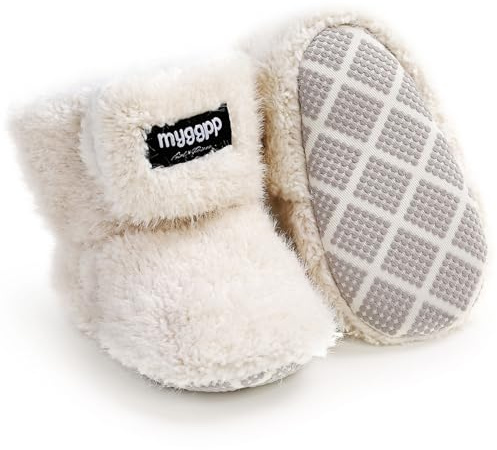 Stivaletti Neonato Antiscivolo Suola Morbida Stivali Caldo in Pile Pantofole Unisex Bambino Scarpe Invernali 0-18 Mesi Stivaletti Scarpe Primi Passi