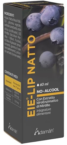 LIP NATTO 60 ml Adamah | EIE Estratto IdroEnzimatico di Mirtillo