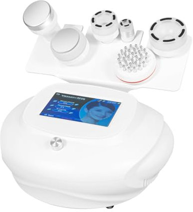 Massaggiatore radiofrequenza 80 K, cavitazione a ultrasuoni 6 in 1, per bruciare i grassi, per la cellulite, massaggiatore anticellulite, tonificante e modellazione, per ridurre le rughe,