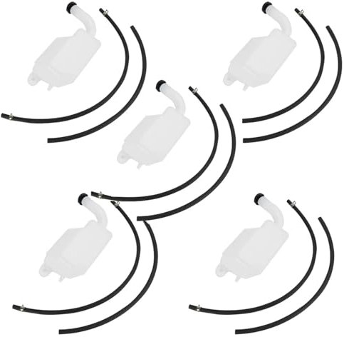 QIUYMGFG Radiador Enfriador Cooler Kit Tanque De Radiador Compatible con Suzuki LTZ400 LTZ 400, Hervidor De Agua, Accesorios para Motocicletas, Motos De Cross, Botella Refrigerante De Agua(5 pcs)