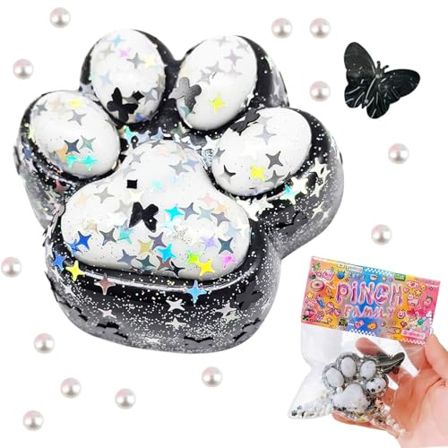 Katzenpfoten Squishy,Cat Paw Squeeze Fufu Squishy Toy Squishy Katzenpfote,Squishy Katze Pfote,Katzenpfoten-Quetschspielzeug Stressabbau Fidget Toys Anti Stress Bälle für Teenager Erwachsene Geschenk