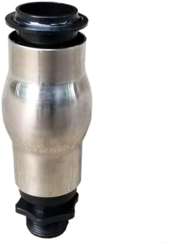 Gettimore Stainless Steel Foam Jet Fountain Nozzle G1 Male Thread Water Spray Attachment for Garden Pond Lake Pump with Foam Effect Outdoor Waterscape Decor