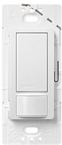 Lutron Motion Sensor Light Switch, 2 Amp Single Pole, for Any Bulb