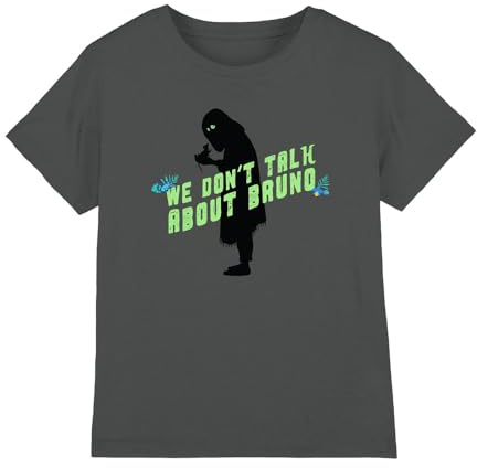 Disney Encanto Girl's Encanto We Don't Talk Bruno Silhouette T Shirt