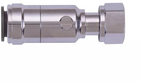 15mm x 1/2 SPEEDFIT Chrome Service Valve - 15PTSV - Pack of 2