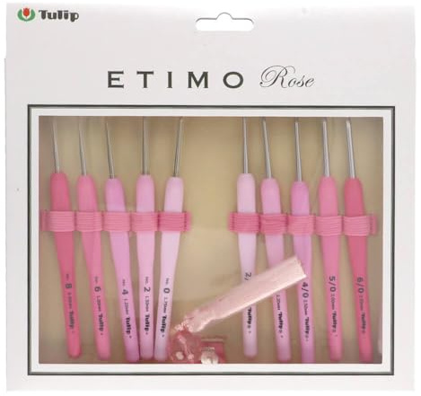 Tulip Etimo Rose Häkelnadel Set Softgriff - 1 Stück