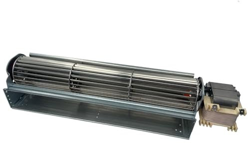 Ventilatore tangenziale EBM PAPST QLN65 3600A2 3038LH stufa a pellet Lunghezza 456mm Bocchetta 360x50mm