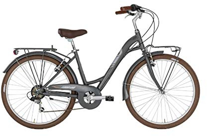 Alpina Bike Dorothy Bicicleta Trekking 6 V, Mujeres, Gris, 28