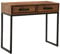 FineBuy Konsolentisch Sheesham Massivholz/Metall 90x76x36 cm Flurtisch, Anrichte Wohnzimmertisch Schmal, Design Schreibtisch Modern