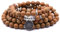 Self-Discovery Armband Mala Yoga 108 natürliche Perlen mit Lotusanhänger, One Size, Holz, Sto