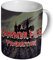 mugmart A Hammer Film Productions Horror Titles Kaffeetasse aus Keramik, Weiß