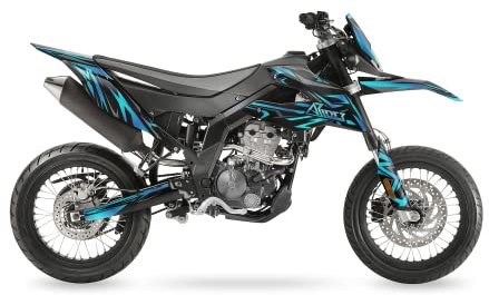 ARider Dekor (Aufkleber) für Aprilia SX 125 2018-2022 | Spark Edition (Blau)