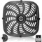 Air Fryer Grill Pan for Chefman TurboTouch Easy View Air Fryer 8 QT, Food Grade Non-Stick Air Fryer Accessories Replacement Tray Rack Parts Grill Crisper Plate with Rubber Bumpers, Dishwasher Safe