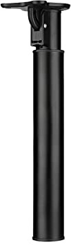 Patas de Mesa Regulables en Altura Pata de Metal para Muebles Ajustables Patas Plegables de Acero,Pie Extensible para Barra de Desayuno y Encimera,con Tornillos,1 Pieza (45cm(18in),Black)