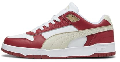 PUMA Unisex Rbd Game Low Sneaker, White Club Red Alpine Snow, 43 EU