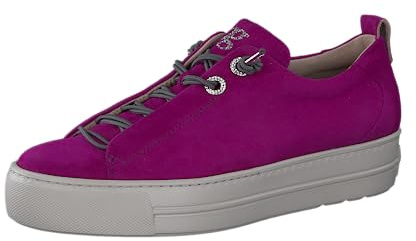 Paul Green Damen Monks 5017-000 Weite XX-Schmal Bungee | Sneaker, Weiß, Schnürung, Plateausohle, Damen, Schuhe