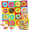 SYNARRY 100 Teile Donuts Puzzles für Kinder ab 4 5 6 7 8 Jahren, Lernen Pädagogische Puzzle Spielzeug