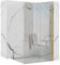 Rea Parete Doccia CORTIS GOLD 120 - WALK IN Vetro temperato di sicurezza trasparente 6 mm (Oro)