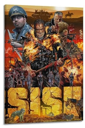 nzzmy Sisu 1 Poster, Vintage-Kunst, Raumdekoration, ästhetische Schlafzimmerdekoration, Leinwandposter für Schlafzimmer, 30 x 45 cm, Rahmenstil