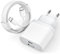 USB C Ladegerät Netzteil mit Ladekabel 2M - Replacement for iPhone 16 15/16 15 Pro/16 15 Pro Max/16 15 Plus - Stecker Adapter 20W Charger et Type C Schnellladekabel für Pad Air Mini Mcukdae 03