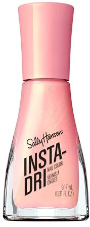 Sally Hansen Insta Dri Pink Plush Nagellack, schnelltrocknend, vegane Formel, langanhaltende Farbe, 9,17 ml