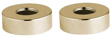 Elegant Brushed Gold Round Shower Plates – Luxury Finish, Ø 60mm Diameter, Durable & Stylish Shower Covers