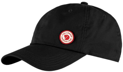 Fjällräven Herren Logo Cap, Black, L/XL