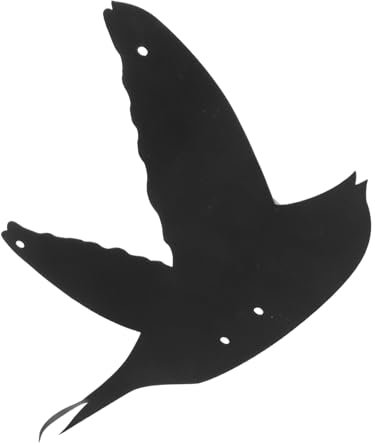 Happyyami Eiserner Vogel-wandbehang Für Außen Und Innendekoration Wandmontiertes Vogelornament Für Zaun Und Garten Vogelmuster-schild- Für Terrasse Und Wohnzimmer