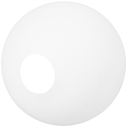 LIFKICH Milchglas Kugel Lampenschirm Öffnung Moderner Ersatz Für Hängelampe Tischlampe Deckenleuchte Staubdicht Und Einfach Zu Verwenden Sanftes Licht Für Angenehme Atmosphäre