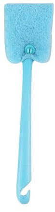 BCOATH Ergonomic Long Handled Dish Sponge Kitchen Cleaning Sponge Brush Dish Scrubbers Random Color