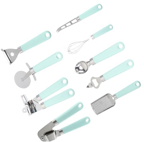 Cabilock Set De Utensilios De Cocina De 9 Piezas Mango De Plástico Ideal Para Hornear