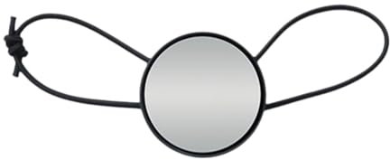 Harilla Espejo de Mano para Buceo, Equipo subacuático, Espejo portátil para observar el Buceo y Hacer Snorkel, Negro