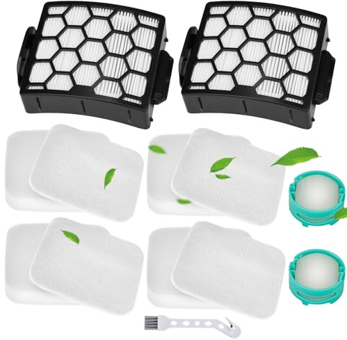 NZ780UKT Filter Replacement Compatible with Shark NZ780UKT Anti Hair Wrap Plus, LA791UKT LA450UKT LA450UKTBK Detect Corded Upright Vacuum Cleaner Filters