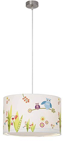 Birds Pendelleuchte 40cm weiß/bunt