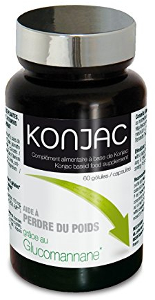 NUTRI EXPERT - Konjac - Réduit la sensation de faim - Contribue à la perte de poids - Riche en Fibres Alimentaires - Complément Alimentaire 100% Extraits naturels de Plantes - 60 Gélules végétales