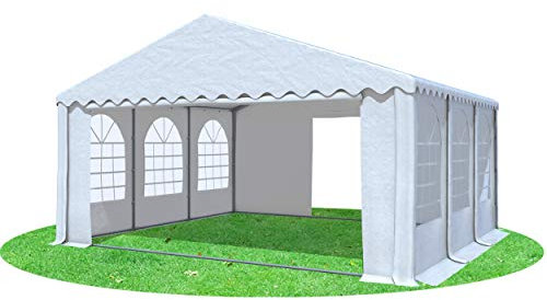Stabilezelte Partyzelt 6x6m Giant Pro PVC FR XXL mit Fenster