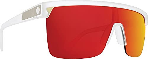 Spy Unisex Flynn 50/50 Sonnenbrille, Matte Crystal, Talla Única