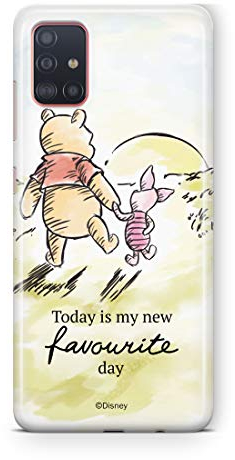 ERT GROUP Handyhülle für Samsung A51 Original und offiziell Lizenziertes Disney Muster Winnie The Pooh and Friends 012 optimal an die Form des Handy angepasst, hülle aus TPU