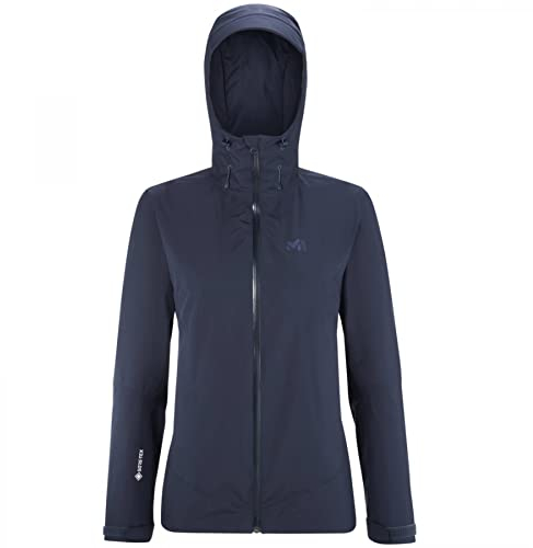 Millet - Grands Montets II GTX JKT W - Femme - Membrane Gore-Tex Imperméable - Randonnée, Trekking, Lifestyle - Bleu (Saphir)-S