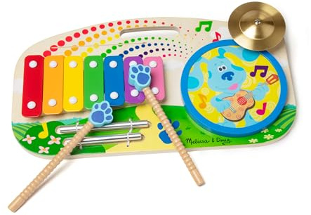 Melissa & Doug Blue's Clues & You! Wooden Music Maker Board, Multicolor, 33020