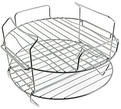 Ninja 4119SN400UKE Foodi 2-Tier Cooking Rack (OP500UK), Black