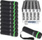 Hycell Mini LED Taschenlampe Zoombar und Fokussierbar inkl. AAA Batterien + 40 AAA Batterien Gratis - Handliche LED Leuchte mit stufenloser Fokussierung - Ideal für Camping Werkstatt Handtasche
